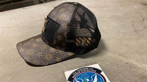 fake lv hat